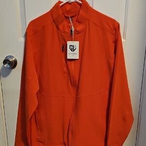 Graham Men's Performance Jacket - Orange